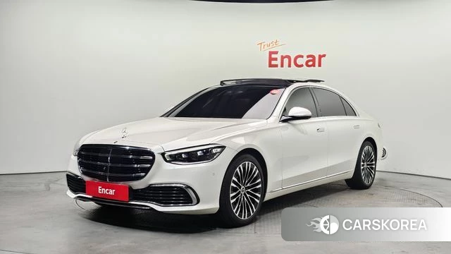 Mercedes-Benz S-Class W223 2023 Белый из Кореи