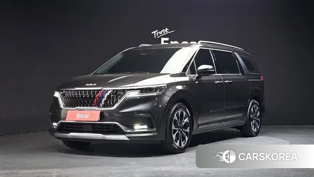 Kia Carnival 4th generation 2021 Серый из Кореи
