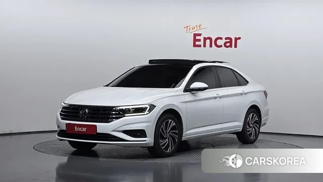 Volkswagen 7th Generation of Jetta 2021 Белый из Кореи