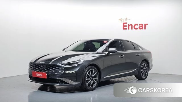 Kia K8 Hybrid 2022 Черный из Кореи