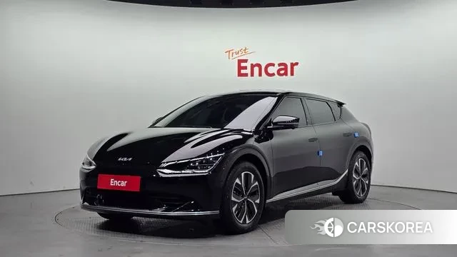 Kia EV6 2022 Черный из Кореи