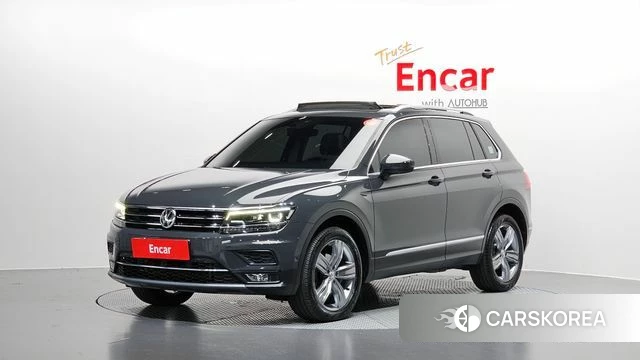 Volkswagen Tiguan second Generation 2018 Серый из Кореи