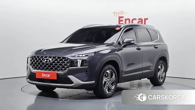 Hyundai The New Santa Fe 2022 Серый из Кореи