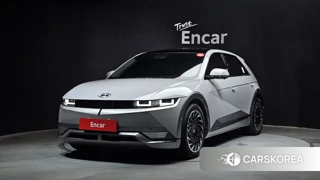 Hyundai Ionic 5 2021 Серебристо-серый из Кореи