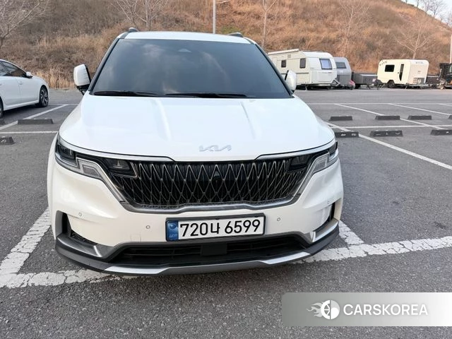 Kia Carnival 4th generation 2022 Белый из Кореи
