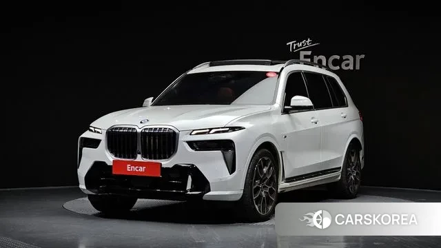 BMW X7 (G07) 2023 Белый из Кореи