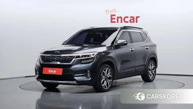 Kia Seltos 2019 Серый из Кореи