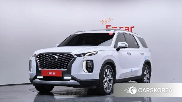Hyundai Palisade 2019 Белый из Кореи