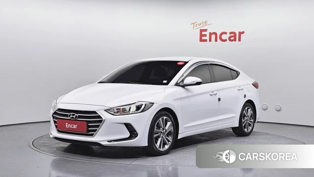Hyundai Avante AD 2018 Белый из Кореи