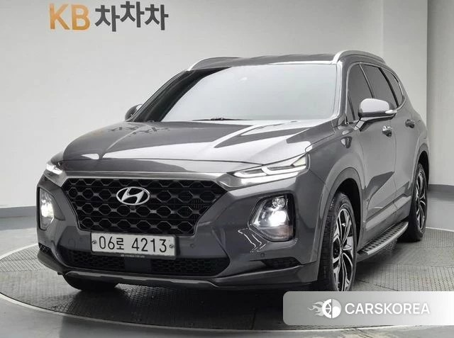 Hyundai Santa Fe TM 2018 Серый из Кореи