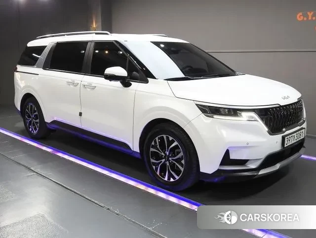 Kia Carnival 4th generation 2021 Белый из Кореи