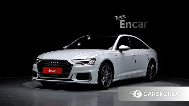 Audi A6 (C8) 2022 Белый из Кореи