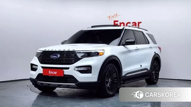 Ford Explorer 6th Generation 2021 Белый из Кореи
