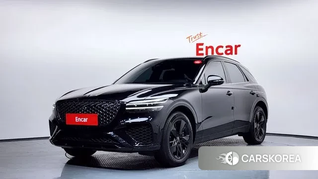 Genesis GV70 2021 Черный из Кореи