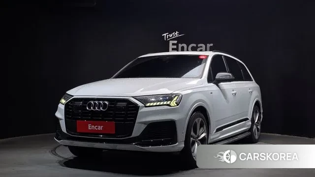 Audi Q7 (4M) 2023 Белый из Кореи