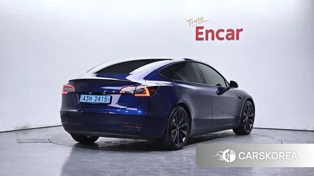 Tesla Model 3 2020 Синий из Кореи