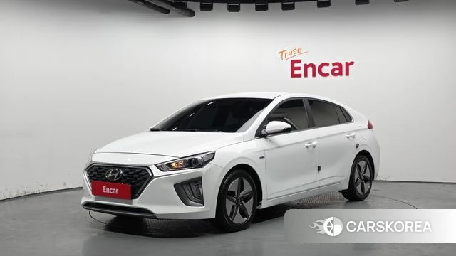 Hyundai The New Ionic Hybrid 2020 Белый из Кореи