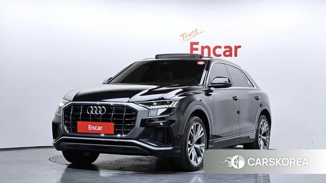 Audi Q8 (4M) 2021 Черный из Кореи