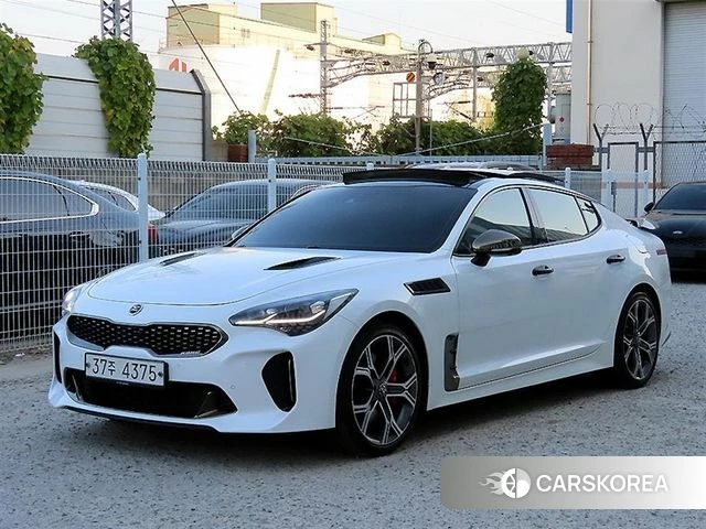 Kia Stinger 2018 Белый из Кореи