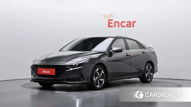 Hyundai Avante (CN7) 2023 Серый из Кореи