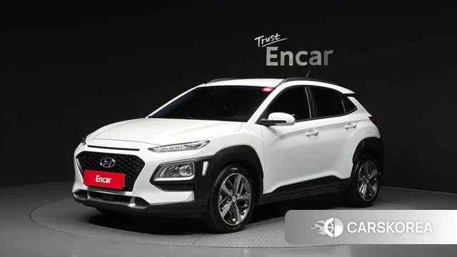 Hyundai Kona 2018 Белый из Кореи