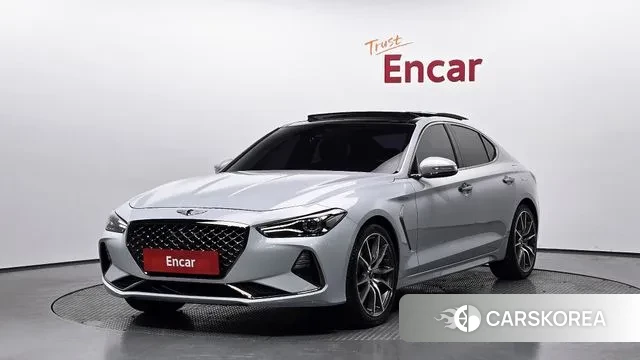 Genesis G70 2018 Цвет галактики из Кореи