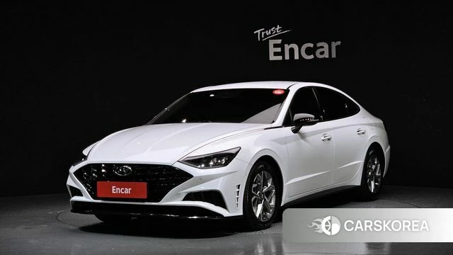 Hyundai Sonata (DN8) 2021 Белый из Кореи
