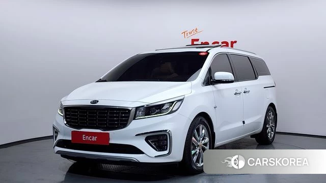 Kia The New Carnival 2020 Белый из Кореи