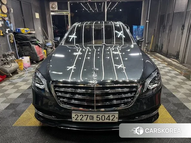 Mercedes-Benz S-Class W222 2018 Серый из Кореи