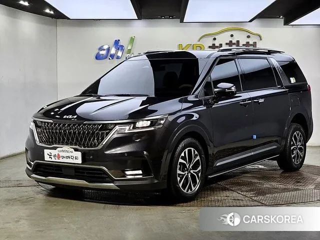 Kia Carnival 4th generation 2023 Серый из Кореи