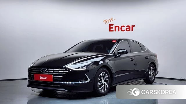Hyundai Sonata Hybrid (DN8) 2021 Черный из Кореи