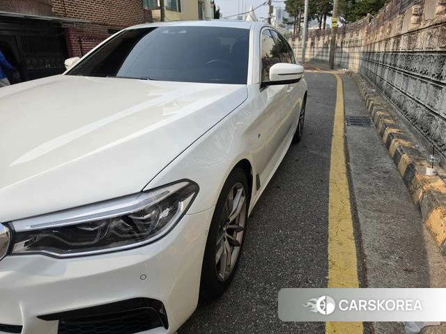 BMW 5 Series (G30) 2019 Белый из Кореи