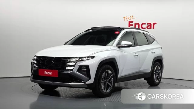 Hyundai The New Tucson Hybrid (NX4) 2024 Белый из Кореи