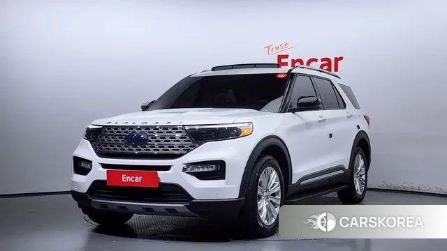 Ford Explorer 6th Generation 2021 Белый из Кореи