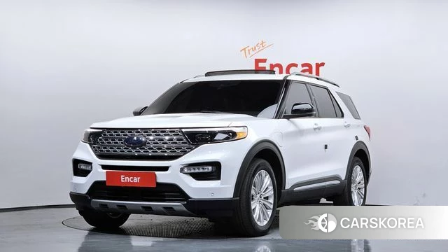 Ford Explorer 6th Generation 2021 Белый из Кореи