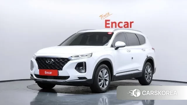 Hyundai Santa Fe TM 2019 Белый из Кореи