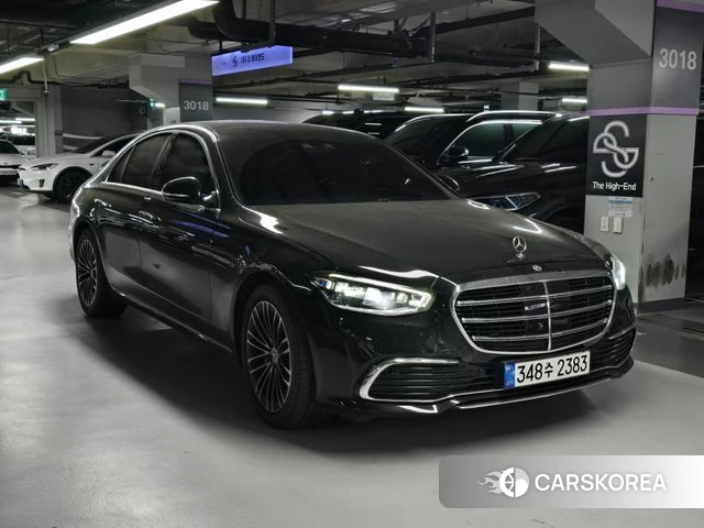Mercedes-Benz S-Class W223 2024 Черный из Кореи