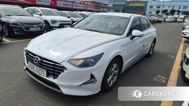 Hyundai Sonata (DN8) 2019 Белый из Кореи