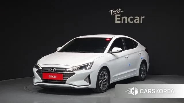 Hyundai The New Avante AD 2019 Белый из Кореи