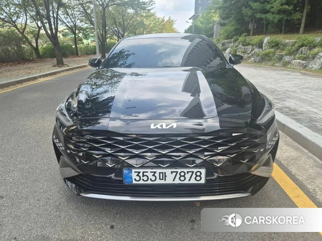 Kia K8 2022 Черный из Кореи