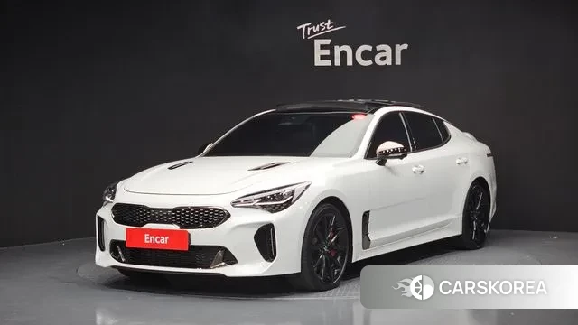 Kia Stinger Meister 2022 Белый из Кореи