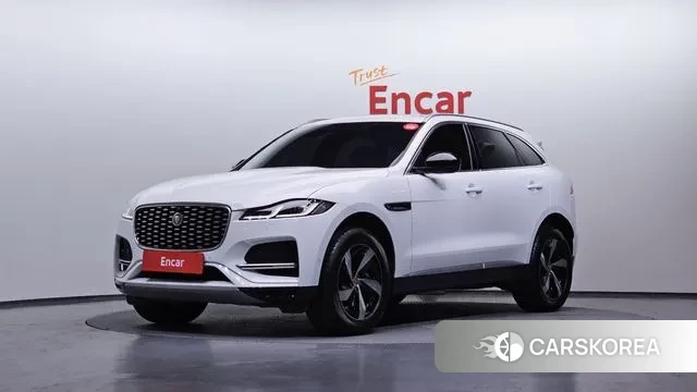 Jaguar F-PACE 2021 Белый из Кореи