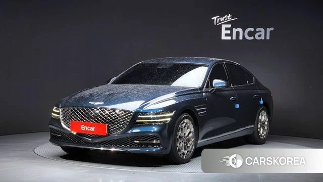 Genesis G80 (RG3) 2021 Синий из Кореи