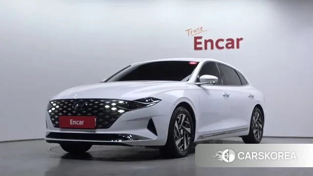 Hyundai The New Grandeur IG Hybrid 2022 Белый из Кореи