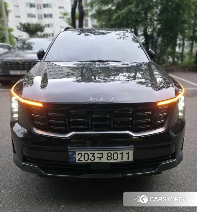 Kia The New Sorento 4th Generation 2024 Черный из Кореи
