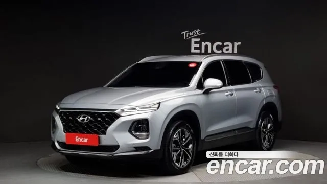 Hyundai Santa Fe TM 2018 Серебряный из Кореи