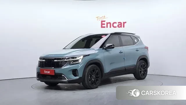 Kia The New Seltos 2023 Небесно-голубой из Кореи