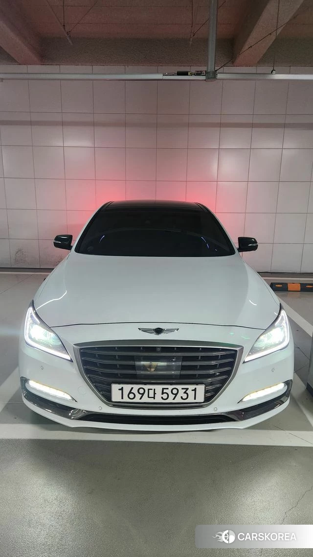 Genesis G80 2019 Белый из Кореи