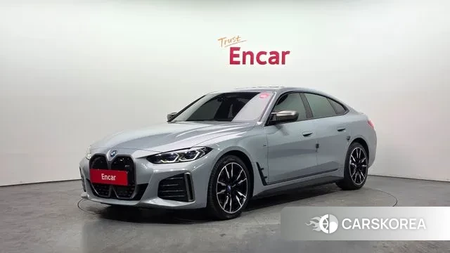 BMW i4 2022 Светло-серебряный цвет из Кореи