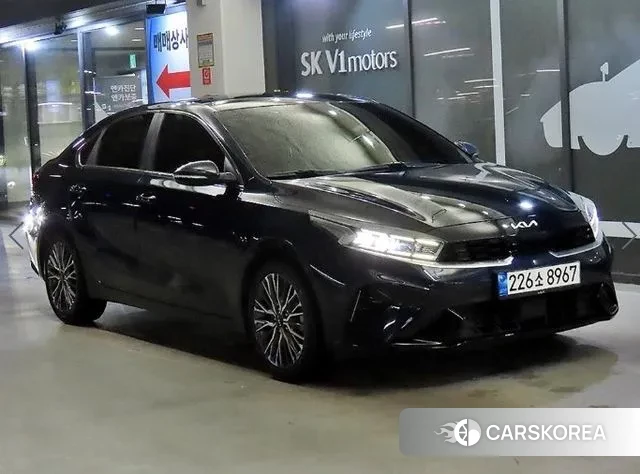 Kia The New K3 2nd generation 2021 Синий из Кореи